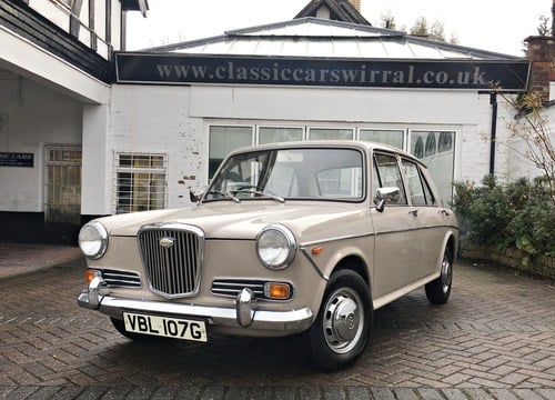 1969 WOLSELEY 1300 MKII. ONLY 47,000 MILES SOLD