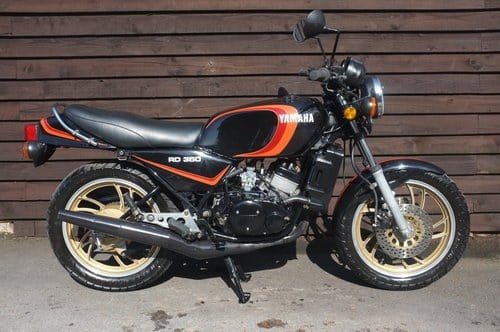 1082 Yamaha RD350 LC RD 350 LC 4LO Mars Bar BARN FIND *US IMPORT* SOLD