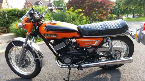 1973 Yamaha YR5 UK bike In vendita