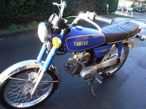 **MARCH AUCTION** 1982 Yamaha YB100 For Sale by Auction