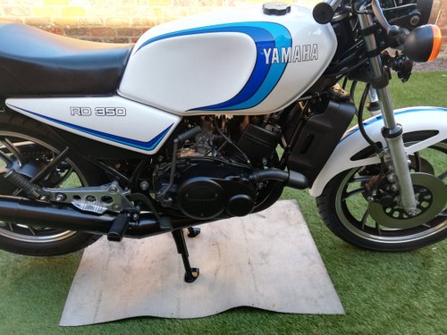 1980 Yamaha RD350LC Full restored matched nos UK bike. VENDUTO