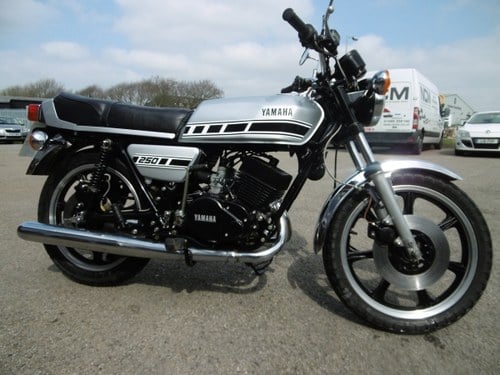 1979 Yamaha RD250 UK bike Timewarp condition .  SOLD