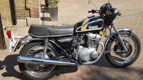 Yamaha XS500B 1975 UK Bike In Exceptional Original VENDUTO