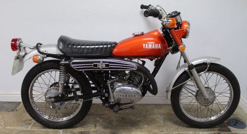 1972 Yamaha DT125 Two Stroke Trail Bike  SUPERB original  VENDUTO