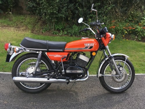 1974 Yamaha RD350B Torque Induction Matching Number's   For Sale