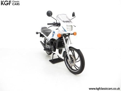 1984 An Iconic two-stroke UK Yamaha RD125LC with Matching Numbers SÅLD
