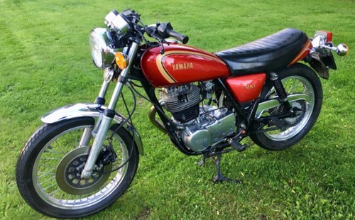 1978 Yamaha SR500 -78 ( low serial number ) In vendita