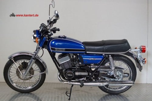 1974 Yamaha RD 250 type 352 with 350 cc engine In vendita