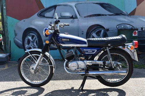 A 1972 Yamaha 100 LS2, rare two-stroke 05/10/2019 For Sale by Auction