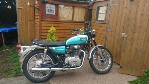 1972 Yamaha xs650 matching engine & frame numbers SOLD