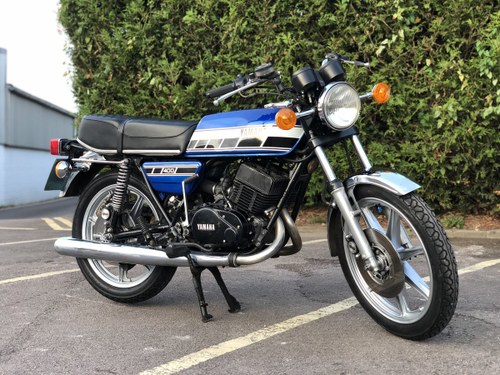 Yamaha RD 400 C 1976 In Blue With Matching Numbers VENDUTO