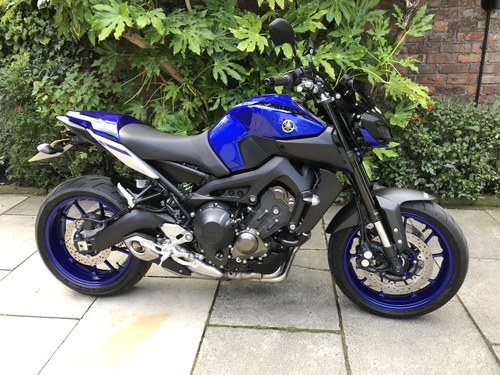 2017 Yamaha MT09 ABS, 2082miles, 1 Owner, Immaculate VENDUTO