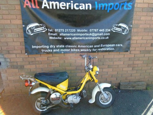 1975 YAMAHA CHAPPY LB80 YELLOW 3K! MOT AND TAX EXEMPT SOLD