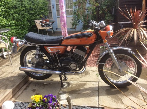 1972 Yamaha YR5 350 classic motorcycle For Sale