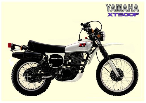 1978 1979 Yamaha XT500F SOLD