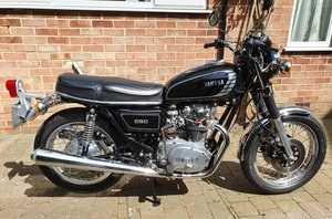 1981 Yamaha XS650, 653cc.  For Sale by Auction