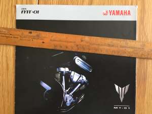 2005 Yamaha MT-01 brochure For Sale (picture 1 of 1)