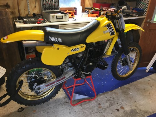1982 Yamaha YZ490J Classic Motocross Bike SOLD