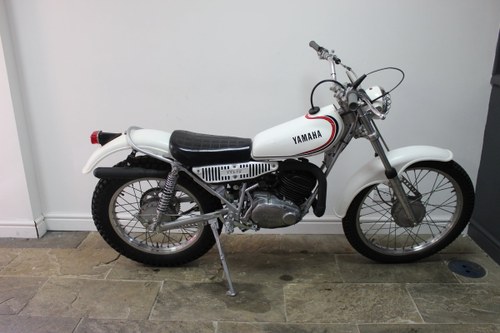 1980 Yamaha TY175 Trials Bike With Original Lights VENDUTO