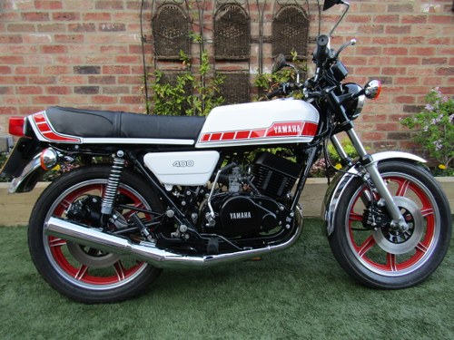 1978 Yamaha RD400 UK Bike Matching Frame + Engine SOLD