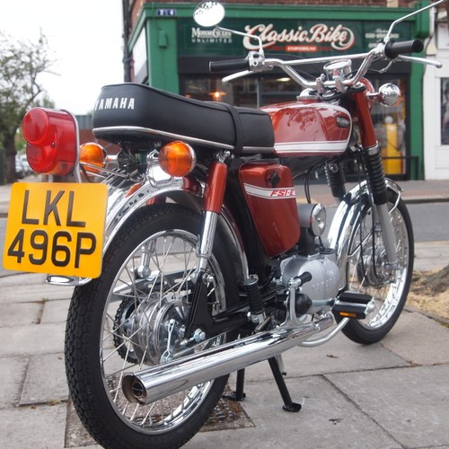 1975 Yamaha FS1E Genuine Rare UK Pedal Moped, SOLD. VENDUTO