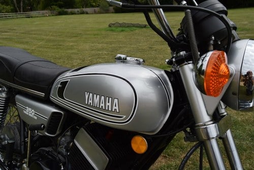 1973 Yamaha RD350 in Silver Dust Colour SOLD