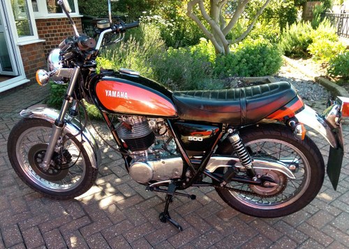 1978 Yamaha SR500 Original throughout. Restored. SOLD