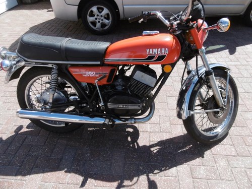 1975 Rd350 uk registered runs and rides For Sale