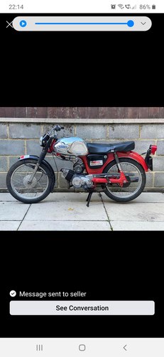 1972 Yamaha Yg1 80cc classic 2 stroke For Sale