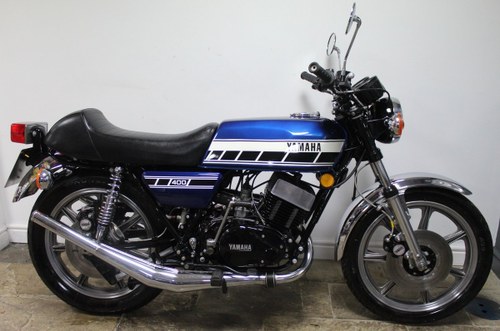 1978 Yamaha RD 400 C Matching engine and frame numbers VENDU