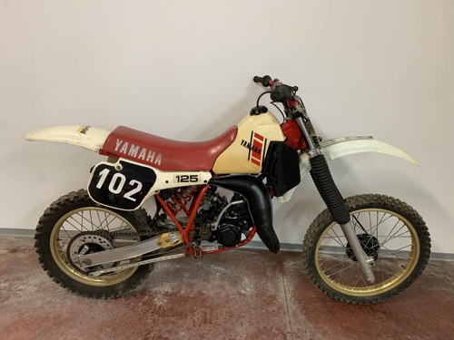 1983 YAMAHA YZ 125 well preserved SOLD