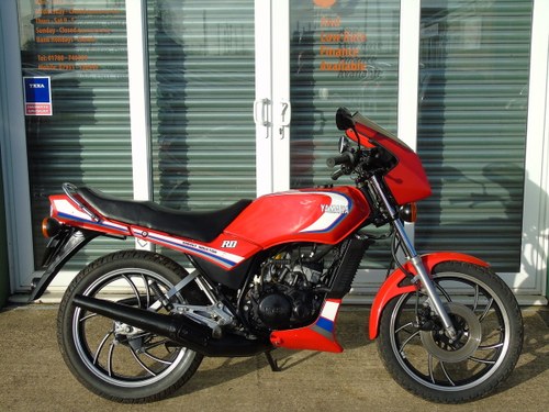 Yamaha RD125 RD 125LC 1986 Matching Frame & Engine Numbers For Sale