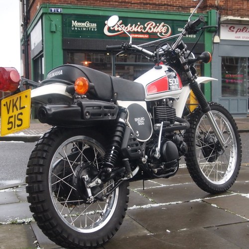 1977 XT500 Enduro Restored Rebuilt, RESERVED FOR RICHARD. VERKAUFT