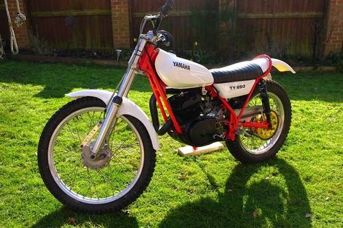 1974 Yamaha TY250 Classic Trials bike SOLD