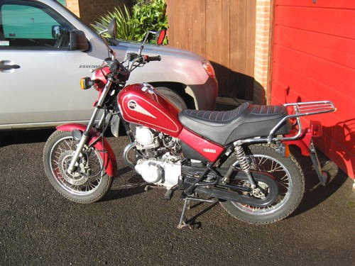 Yamaha SR125 first registered 2000 very low mileag SOLD