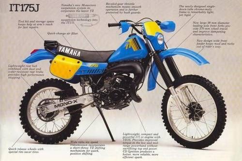 Yamaha IT175J 1982 - U.K. Supplied Bike for Full Restoration SOLD