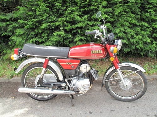Yamaha YB 100 YB 100 1978 just 945 miles from new! BARN FIND SOLD