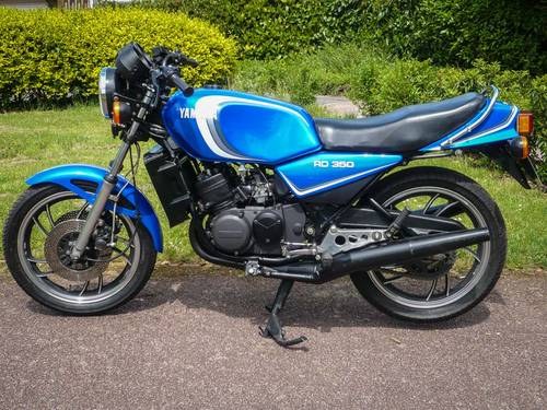 1982 RD350LC 4LO Numbers Matching Candy Blue For Sale