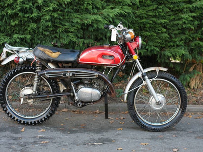 Yamaha DT125 CT 125 CT1 125cc BARN FIND ride or restore *A M