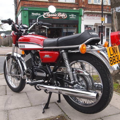 1972 RD350 A Model, RESERVED FOR IAN. SOLD