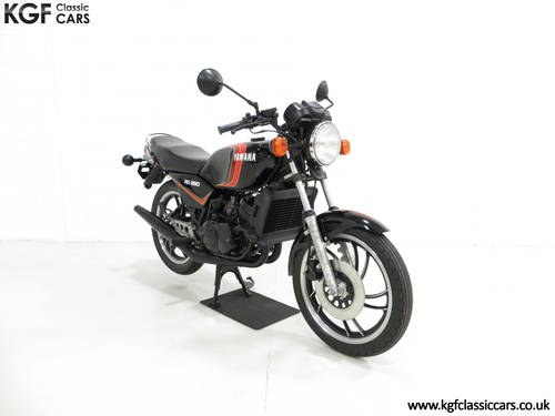 A New and Unregistered UK 1981 Yamaha RD250LC with 0.9 Miles VENDUTO