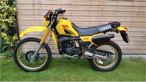 1985 Ymaha DT 200 R YPVS Claasic trail bike For Sale