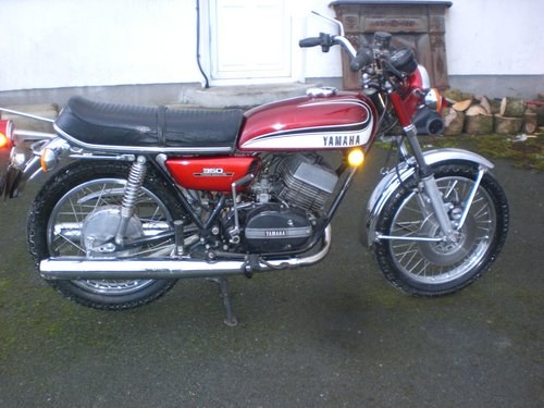 YAMAHA RD 350 A ONLY 8000 MILES 1973 In vendita