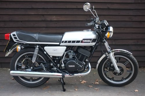 Yamaha RD 250 RD250 F 1980 Staggering condition PROBABLY THE SOLD