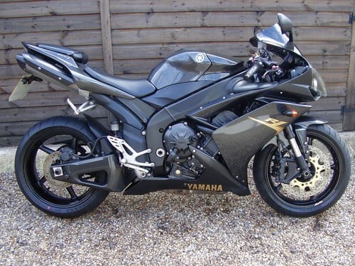 Yamaha R1 4C8 (Rare Graphite with Gold Decals) 2008 08 Reg SOLD