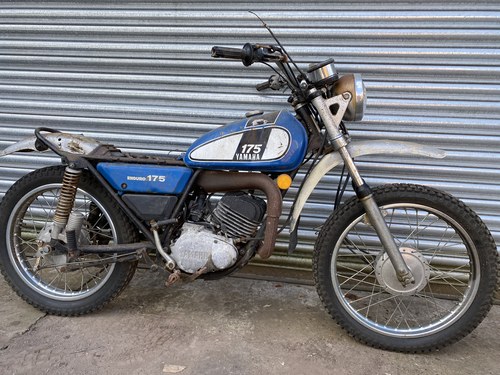 1973 YAMAHA DT 175 TRAIL TRIALS RESTORATION PROJECT TO CLEAR For Sale