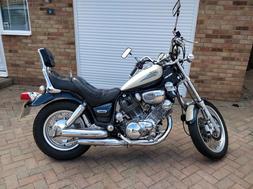 1996 Low mileage, Beautiful Blue Virago, well maintained In vendita