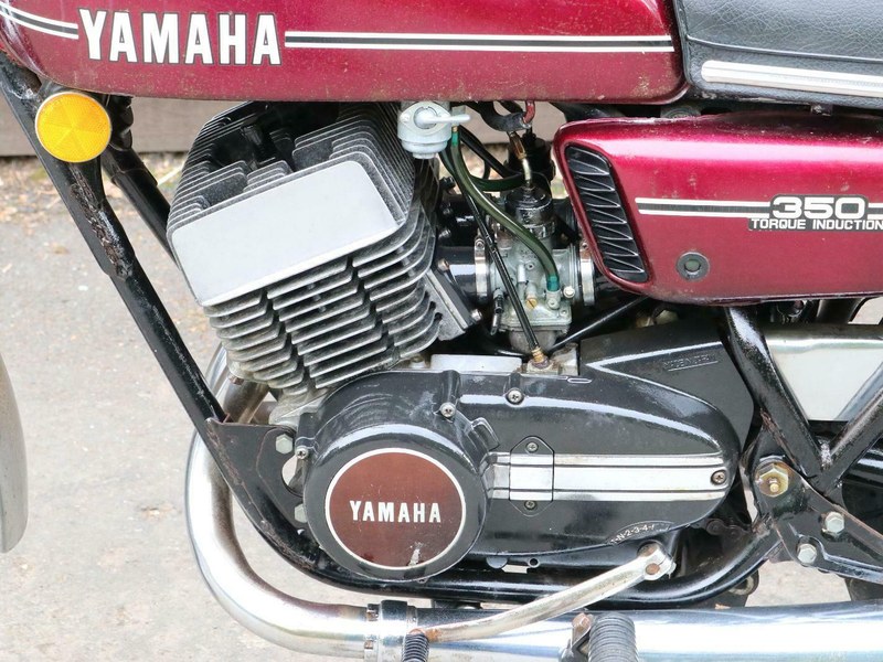 Yamaha RD350 RD 350 1973 all original untouched, runs and ri