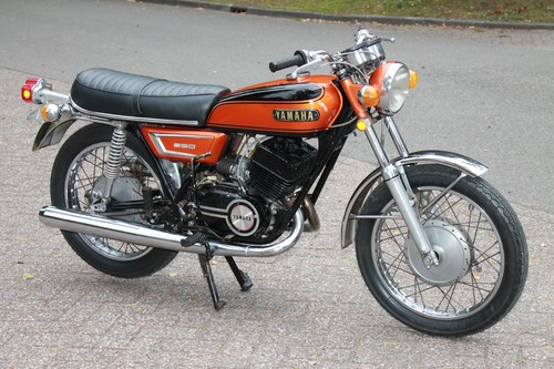 1971 Original Yamaha 350cc R5 For Sale