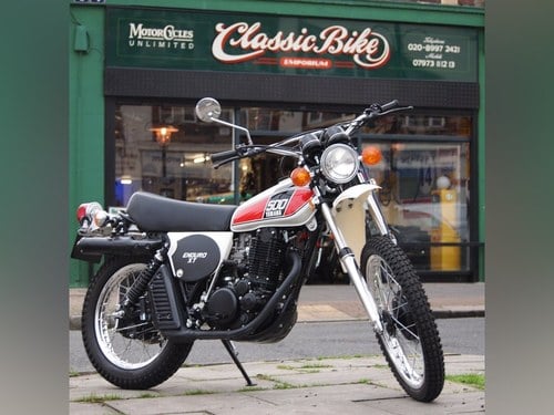 1976 Yamaha XT500 C Enduro, Rare Early Exhaust Model. For Sale